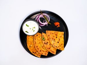 Aloo Paratha with Raita