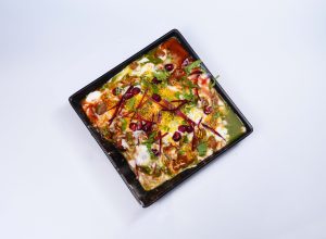 Aaloo Tikki with Chhole