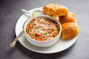 Cheese Pav Bhaji
